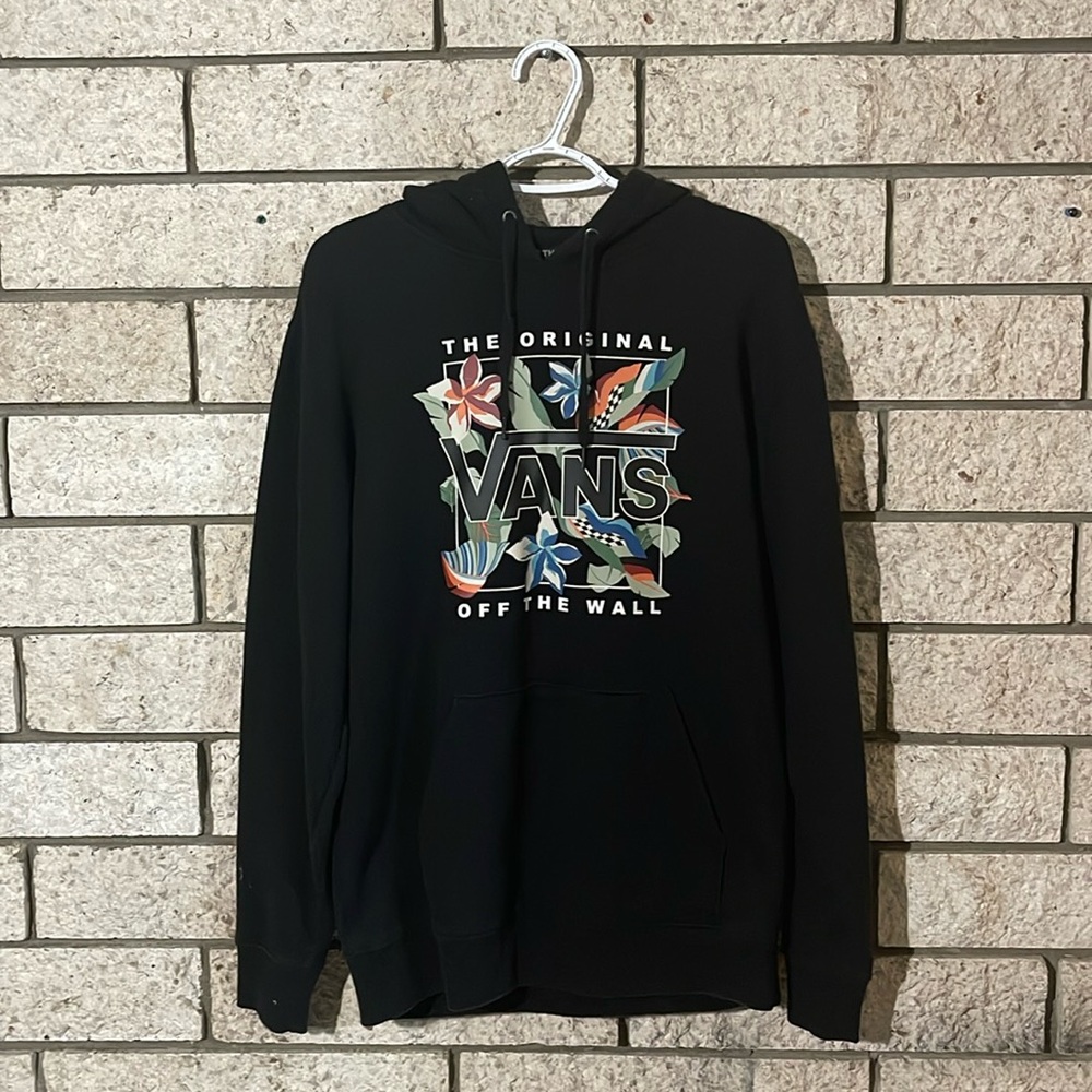 Vans Black Graphic Hoodie